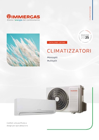 immergas - listino climatizzatori